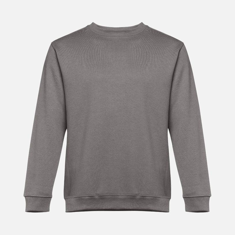 Свитшот унисекс Delta, серый, размер S