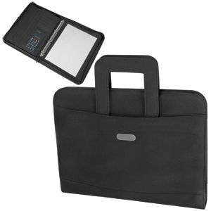 Папка-портфель "Union", черный, 36x27,5x3,6 см, нейлон, шелкография