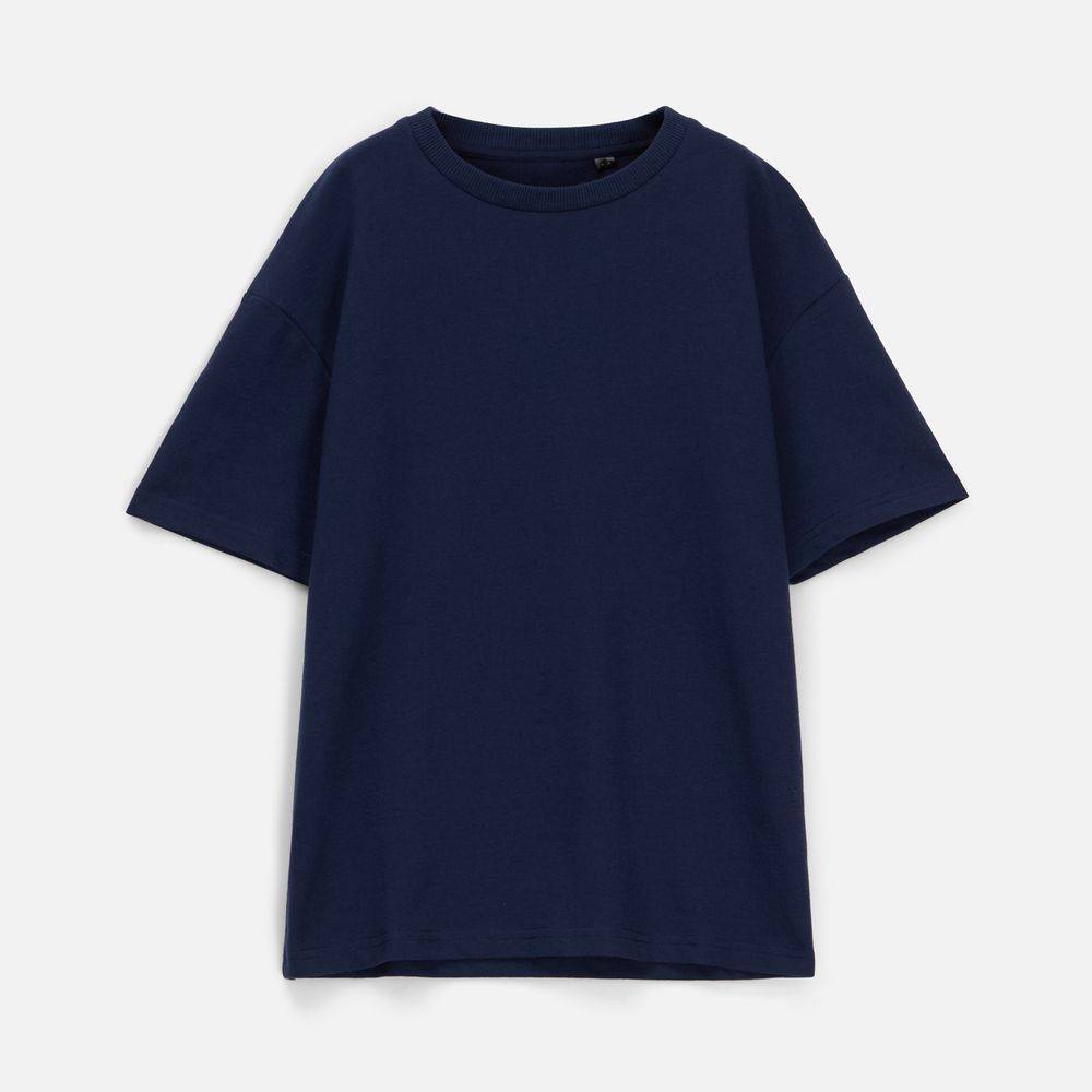 Футболка унисекс Durington, темно-синяя, размер XS/S