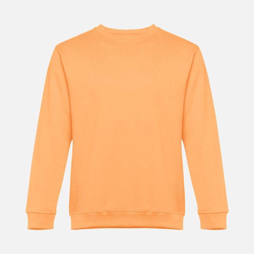 Свитшот унисекс Delta, светло-оранжевый, размер S