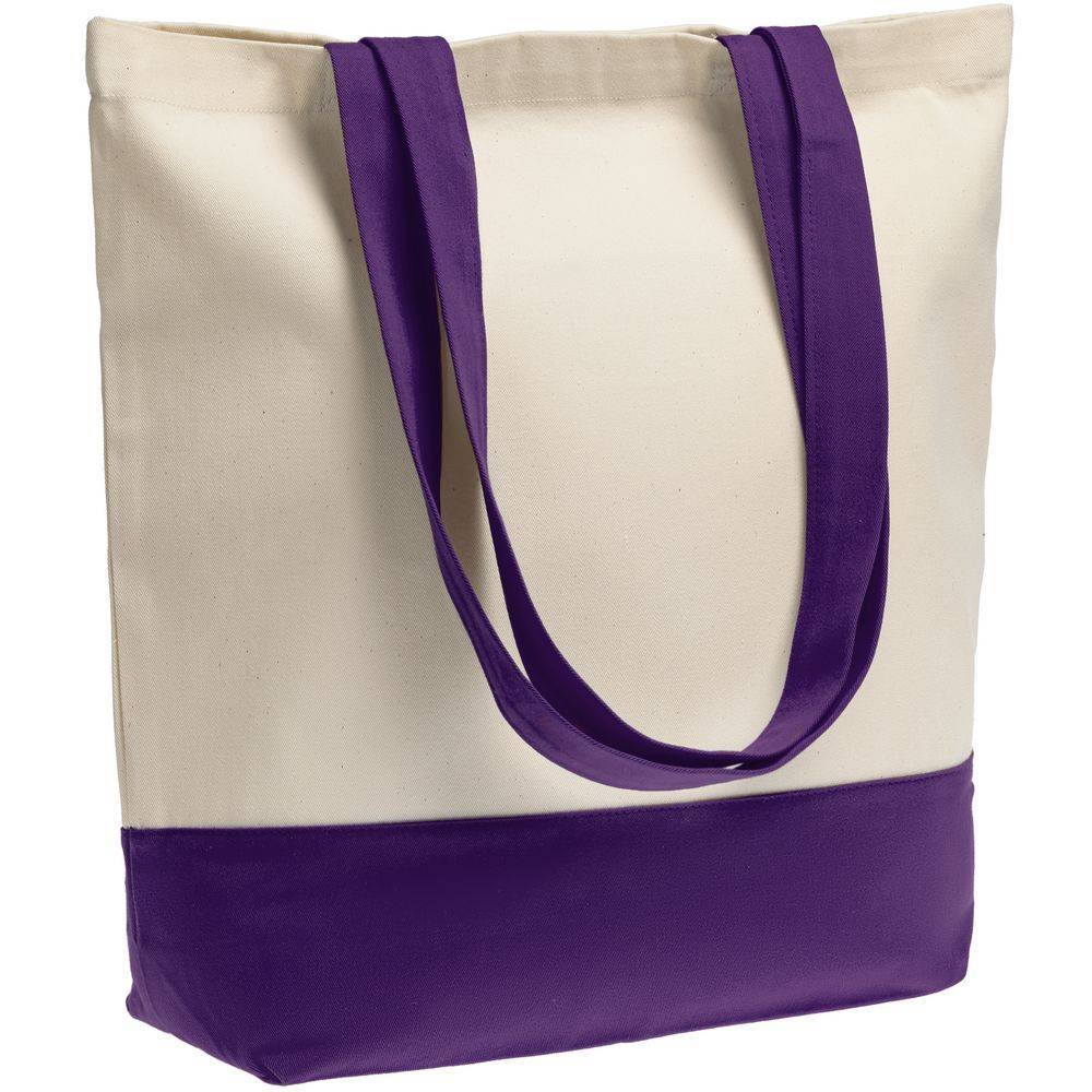 Шопер Shopaholic, фиолетовый