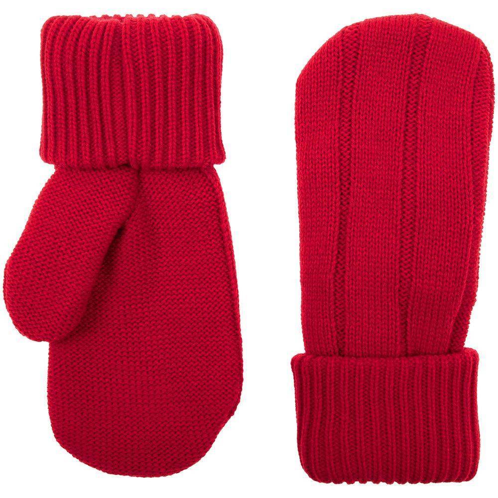 Варежки Knit Beat, красные, размер S/M Варежки Knit Beat, красные, размер S/M