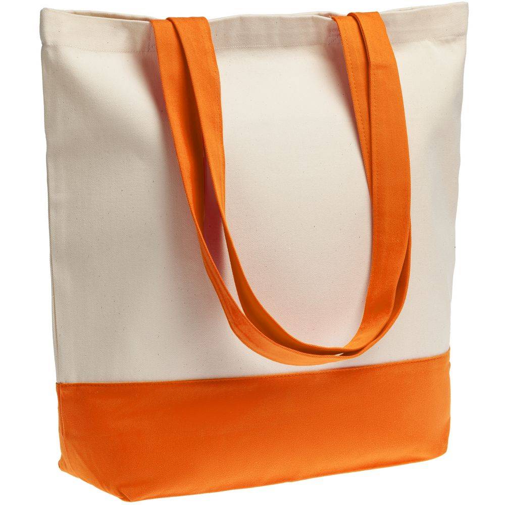 Шопер Shopaholic, оранжевый