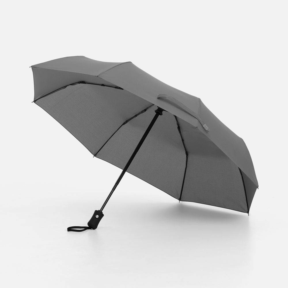 Зонт складной Monsoon, серый