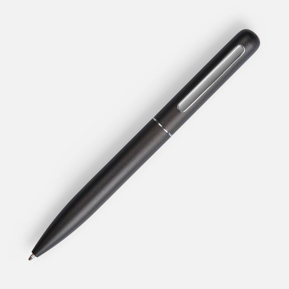 Ручка шариковая Scribo, матовая серая