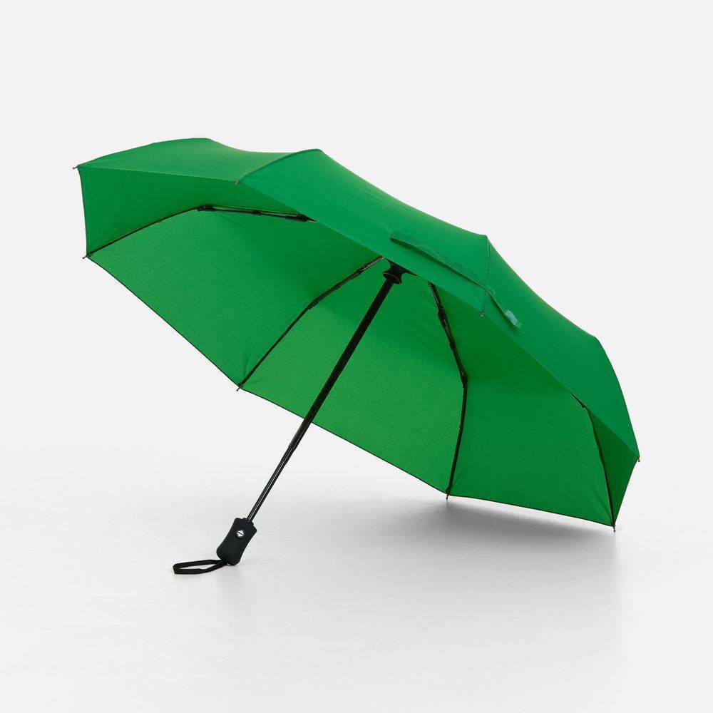 Зонт складной Monsoon, зеленый