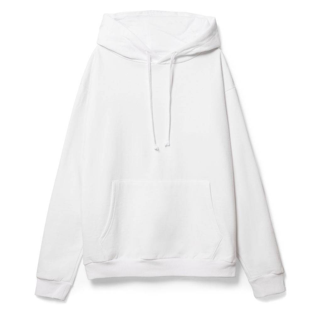 Худи унисекс Tuloksa 280, белое, размер XS