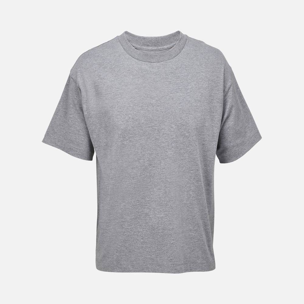 Футболка оверсайз унисекс Legacy, серый меланж, размер XS