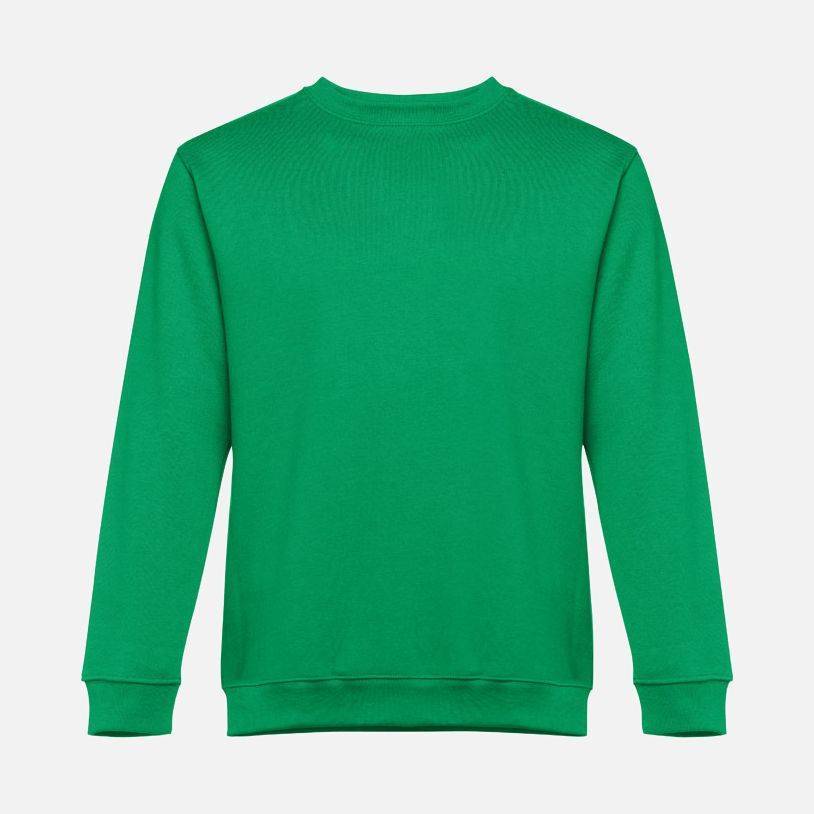 Свитшот унисекс Delta, зеленый, размер S