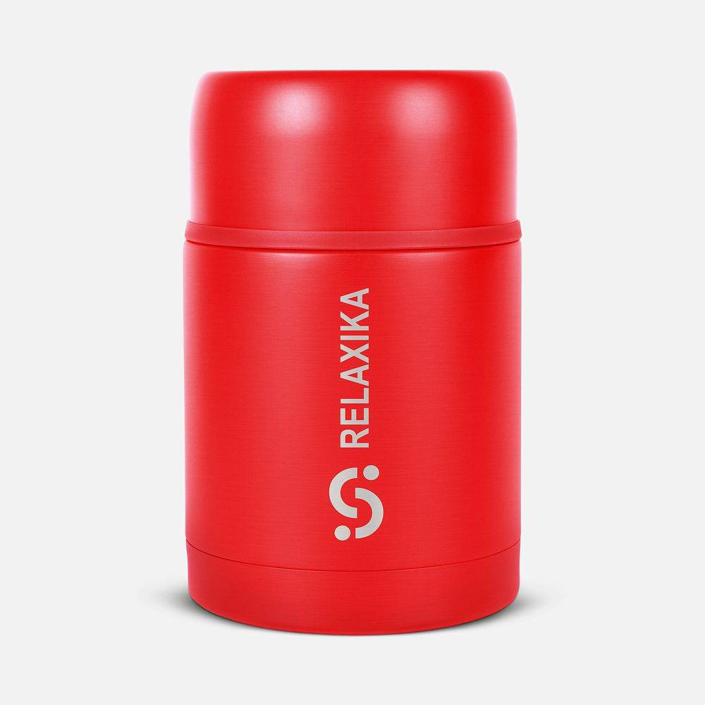 Термос для еды Relaxika 700, красный