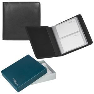 Визитница   "Парма",  11*13 см,  кожа