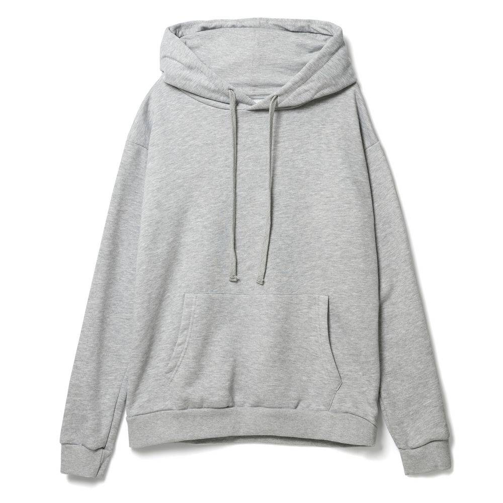 Худи унисекс Tuloksa 280 ver. 2, серый меланж, размер M