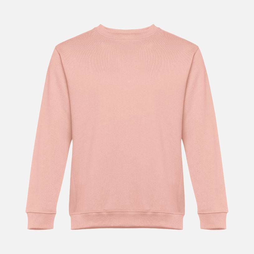 Свитшот унисекс Delta, розовый (лососевый), размер S