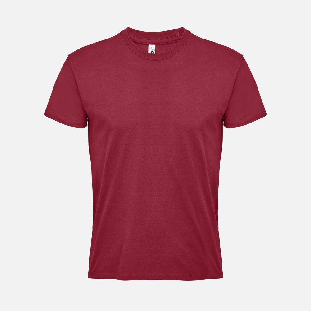 Футболка Imperial 190, красная (бургунди), размер S