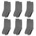 Набор из 6 пар носков Hard Work, размер 38-41