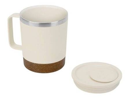 Стальная кружка с двойными стенками "Swipe", белый0,00 Стальная кружка с двойными стенками "Swipe", белый0,00