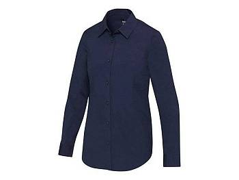 Carnelian женская рубашка из поплина - Navy Blue
