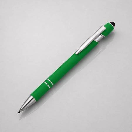 Ручка-стилус металлическая шариковая «Sway» soft-touch