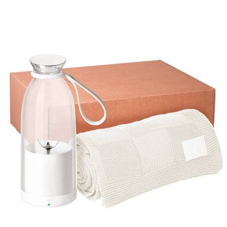 Подарочный набор Frutta, Cella, белый (плед