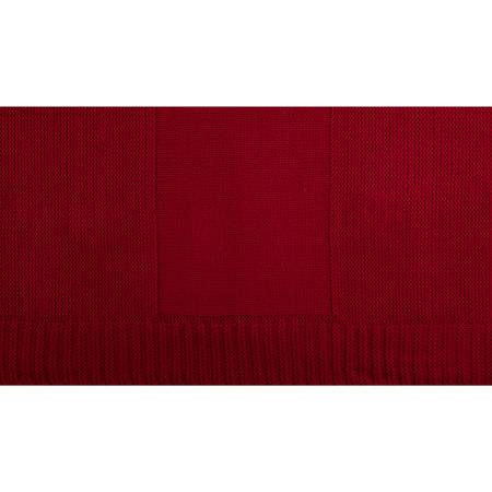 Плед ELSKER MINI, красный, шерсть 30%, акрил 70%, 120*170 см