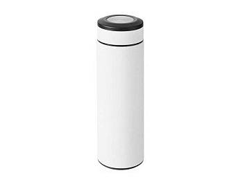 Вакуумный термос "Vacuum Flask C1", soft touch, 420мл, белый