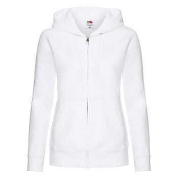 Толстовка "Lady-Fit Hooded Sweat Jacket", белый_XS, 75% х/б, 25% п/э, 280 г/м2 Толстовка "Lady-Fit Hooded Sweat Jacket", белый_XS, 75% х/б, 25% п/э, 280 г/м2