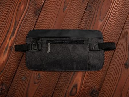 Сумка на пояс District, темно-серый