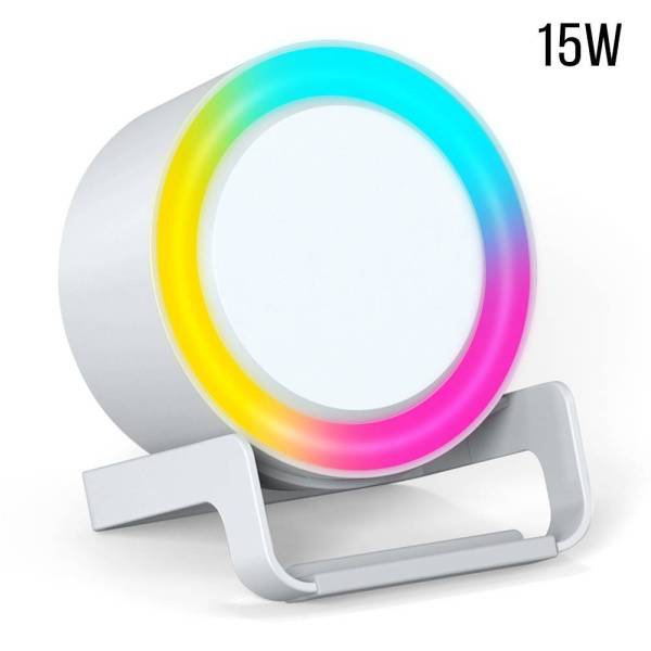 Беспроводная Bluetooth колонка U-Tone RGB c функцией беспроводной зарядки 15W Беспроводная Bluetooth колонка U-Tone RGB c функцией беспроводной зарядки 15W