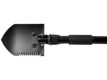 Складная лопата c чехлом "Spade", черный