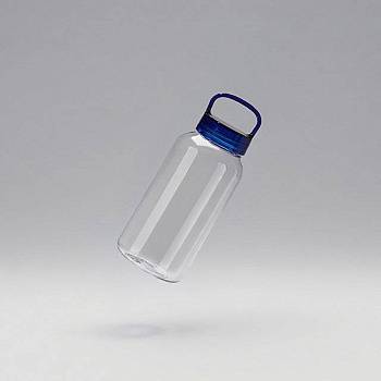 Бутылка для воды «Холв», 300 мл, прозрачный/синий