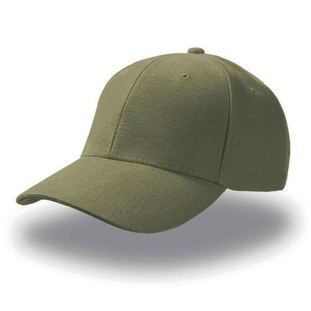 Бейсболка "PILOT", 6 клиньев, металлическая застежка, бежевый, 100% хлопок