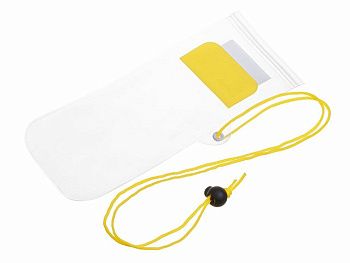 Влагостойкий чехол "Repel", желтый/прозрачный