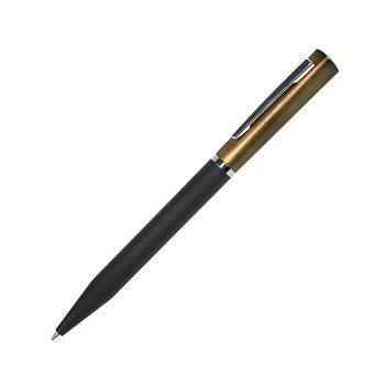 M1, ручка шариковая, черный/золотистый, пластик, металл, софт-покрытие M1, ручка шариковая, черный/золотистый, пластик, металл, софт-покрытие