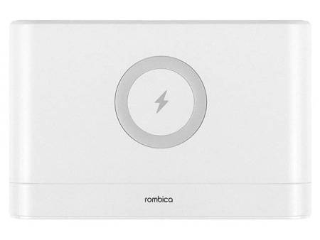 Часы с беспроводным зарядным устройством Rombica Timebox 1, белый