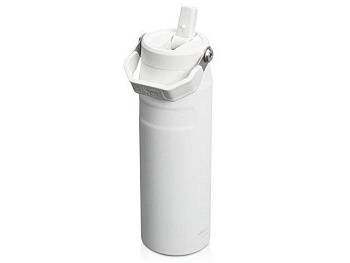 Бутылка для воды объемом 700 мл с откидной трубочкой Stanley IceFlow™ 2.0 - Frosted white Бутылка для воды объемом 700 мл с откидной трубочкой Stanley IceFlow™ 2.0 - Frosted white