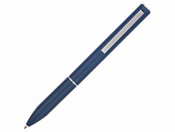 Металлическая шариковая ручка "Classy", софт-тач, темно-синий Металлическая шариковая ручка "Classy", софт-тач, темно-синий