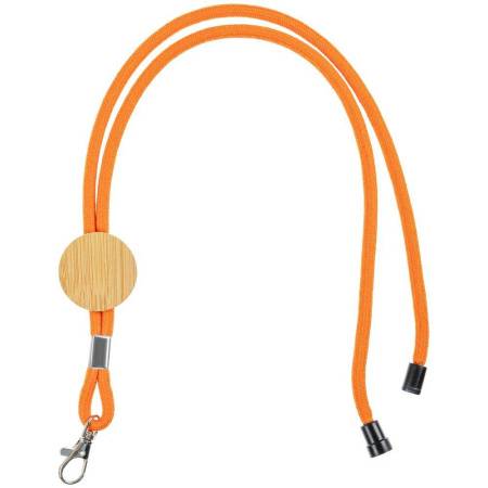 Шнурок для бейджа Tube Wood