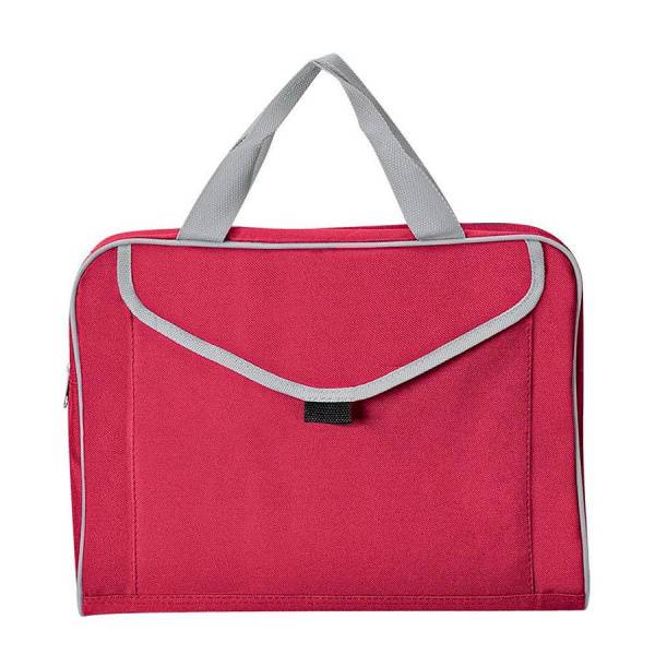 Конференц-сумка "Mail", красный, 35х30x8 см, полиэстер