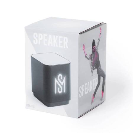 Портативная Bluetooth-колонка LUNEM с подсветкой, пластик