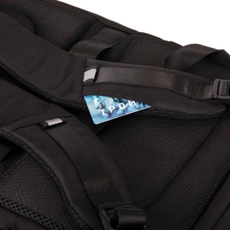 Бизнес рюкзак "Vector", черный, 45х32х14 см, 100% полиэстер 