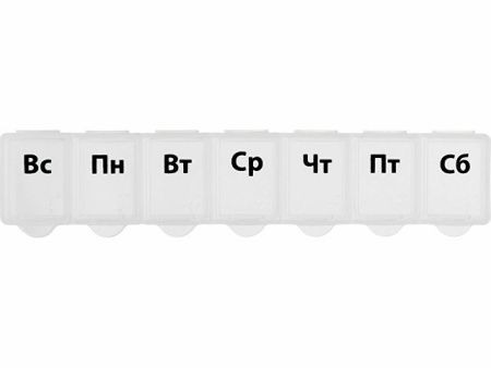 Футляр для мелочей "One week", прозрачный