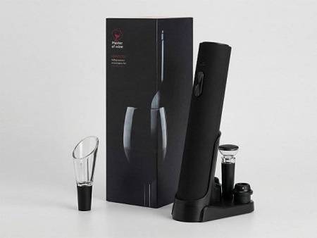Набор винных аксессуаров 4в1 "Savoie" с покрытием soft touch