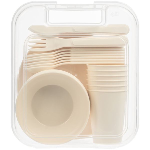 Набор посуды для пикника на 6 персон Picnic на заказ Набор посуды для пикника на 6 персон Picnic на заказ