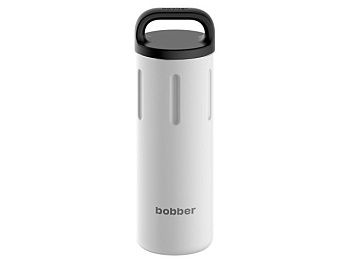 Вакуумный термос с керамическим покрытием бытовой, тм "bobber", 770 мл. Артикул Bottle-770 Iced Water (белый) Вакуумный термос с керамическим покрытием бытовой, тм "bobber", 770 мл. Артикул Bottle-770 Iced Water (белый)