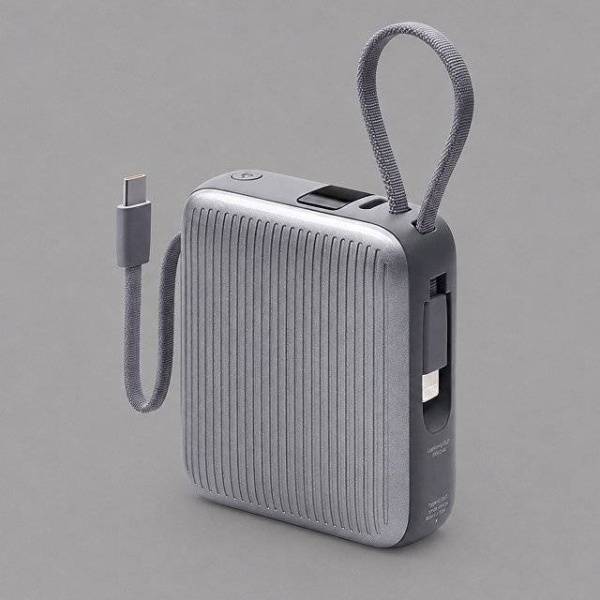 Внешний АКБ NRG Turbo Cable 10000 mAh, 22,5Вт