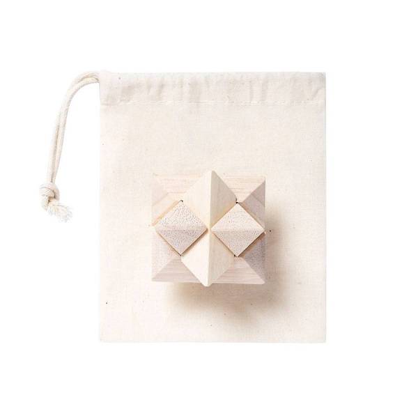 Головоломка BRUFFY, бежевый, 5 x 5 x 5 см