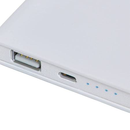 Универсальный аккумулятор "Shaky" (4000mAh), 7,6х12,1х1,2см, пластик