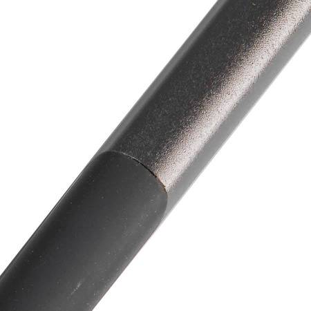 SQUARE, ручка шариковая с грипом, серый/хром, металл