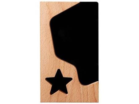 Награда из бука и акрила "Starburst"