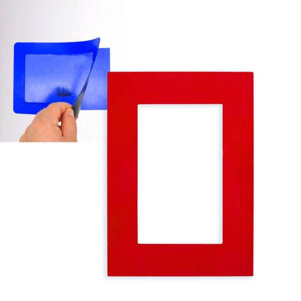 Фоторамка магнитная, синяя, 11,5х16,5х0,1см для фото 9х13см